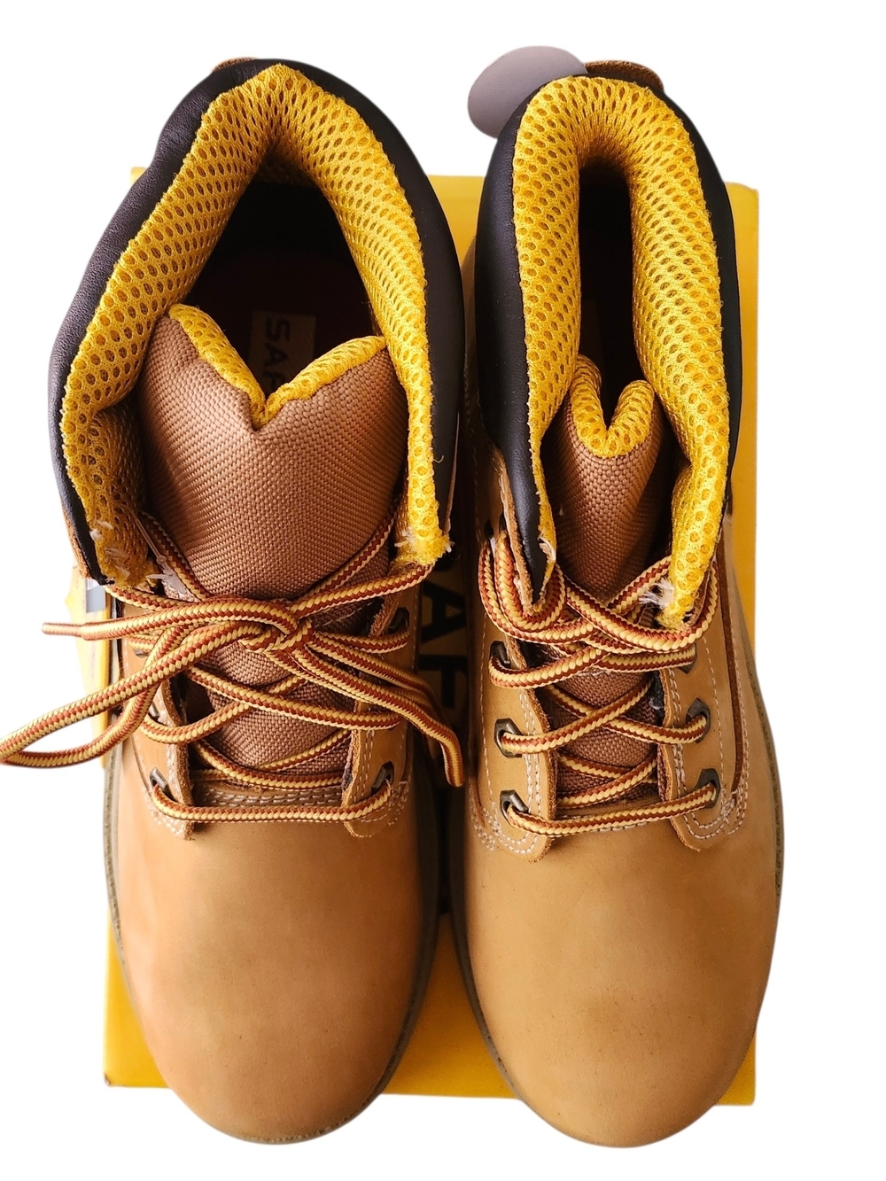 Men's Safara Tan Work Boots - Picture 12 of 13